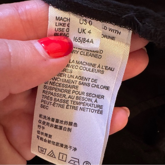 Free People | Black Delightful Mini Dress 100% Cotton Size 0 - Picture 9 of 11